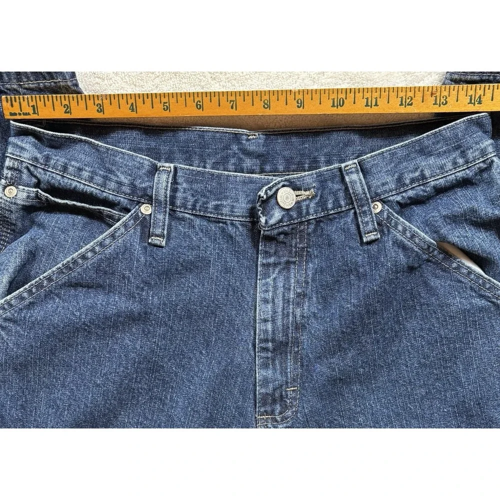 Wrangler Men's Carpenter Jeans (94SEODV) Size 29x31 Actual Blue Denim - 1557 - Picture 5 of 8